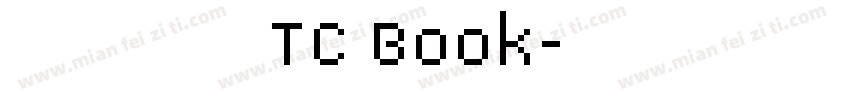 翔鶴黑體 TC Book字体转换